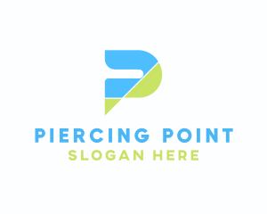 Professional Letter P Company  logo design