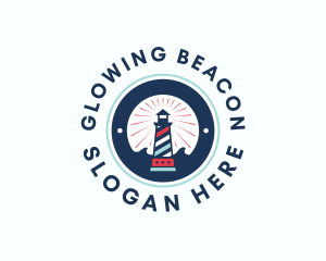 Lighthouse Beacon Tower  logo design