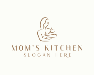 Maternity Mother Baby logo design