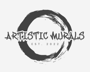 Mural Paint Wordmark logo