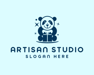 Toy Gift Panda logo design