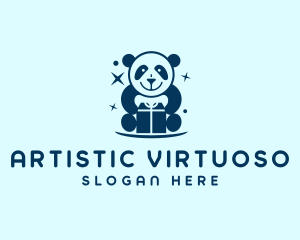 Toy Gift Panda logo design