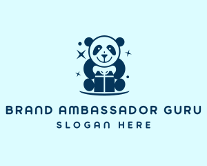 Toy Gift Panda logo design