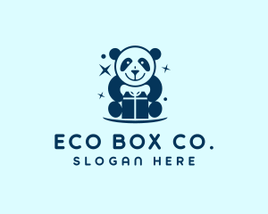 Toy Gift Panda logo design