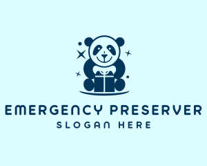 Toy Gift Panda logo design