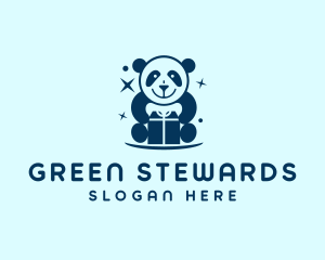 Toy Gift Panda logo design