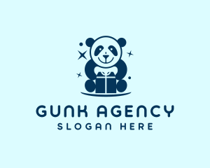 Toy Gift Panda logo design