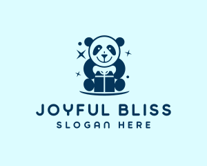 Toy Gift Panda logo design