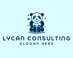 Toy Gift Panda logo design