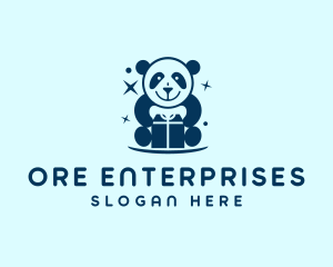 Toy Gift Panda logo design