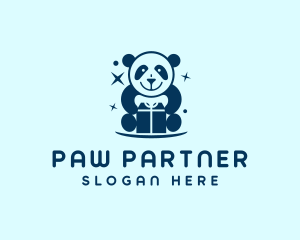 Toy Gift Panda logo design