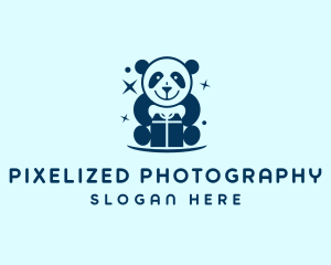 Toy Gift Panda logo design