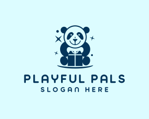 Toy Gift Panda logo design