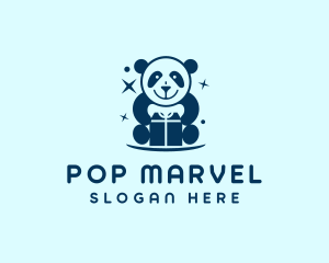 Toy Gift Panda logo design