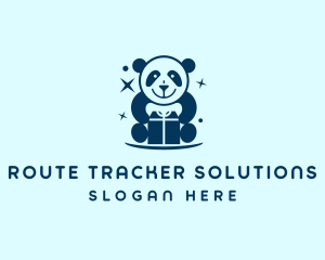 Toy Gift Panda logo design