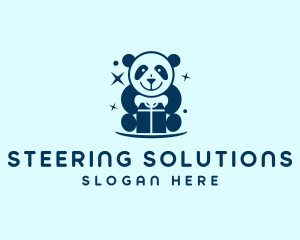 Toy Gift Panda logo design