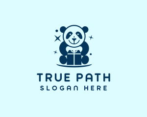 Toy Gift Panda logo design