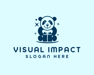 Toy Gift Panda logo design