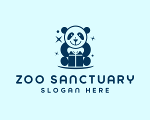 Toy Gift Panda logo design