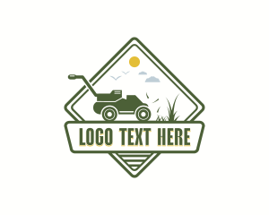 Lawn Mower Gardening logo