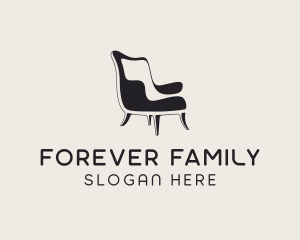 Chair Furniture Decor Logo