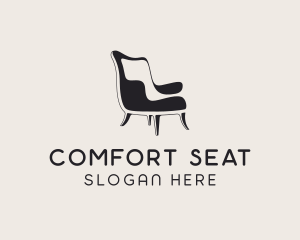 Chair Furniture Decor logo design