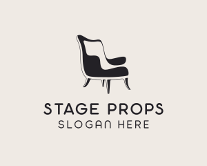 Chair Furniture Decor logo design