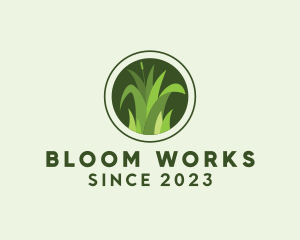 Grass Lawn Maintenance  logo design