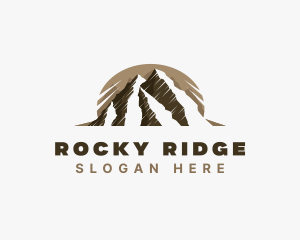 Mountain Summit Hiking logo design