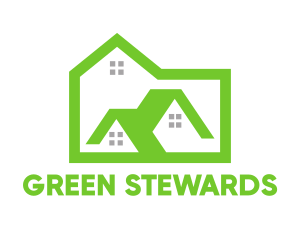 Green Box House logo design