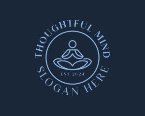 Meditation Yoga Reiki logo design