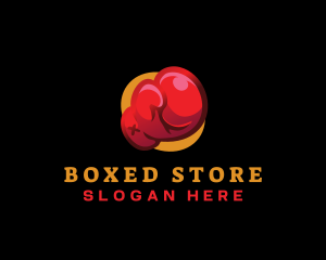 Sport Boxing Gloves logo design