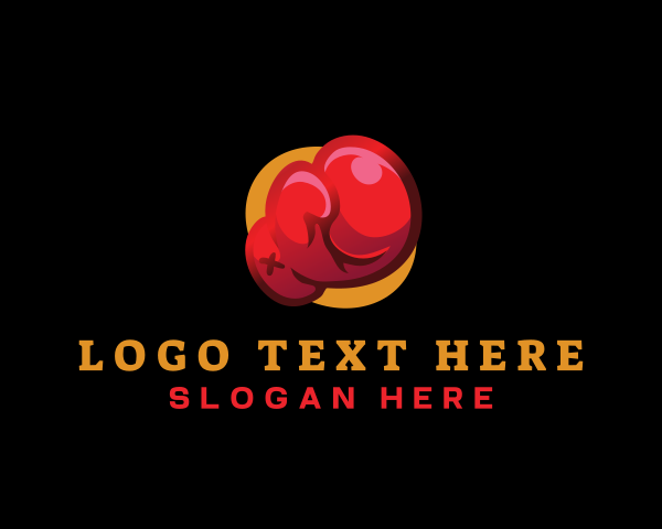 Fighting logo example 2