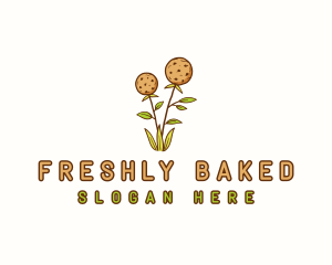 Flower Cookies Plant logo design