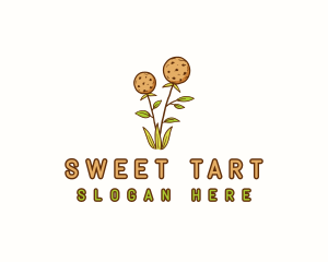 Flower Cookies Plant logo design