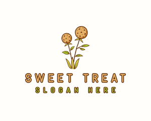 Flower Cookies Plant logo design