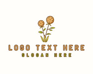 Flower Cookies Plant logo