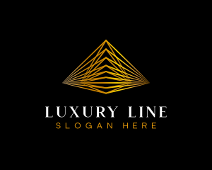 Luxury Pyramid Consultant logo design