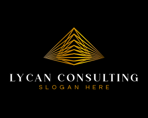 Luxury Pyramid Consultant logo design