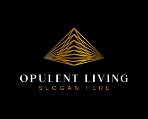 Luxury Pyramid Consultant logo design