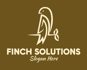Wild Finch Bird logo