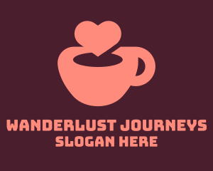 Heart Coffee Cup logo