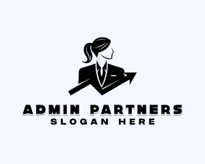 Woman Admin Administrator logo