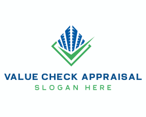 Building Check Property logo design