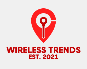 Red Pin Locator  logo