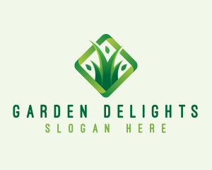 Garden Grass Landscaping logo design