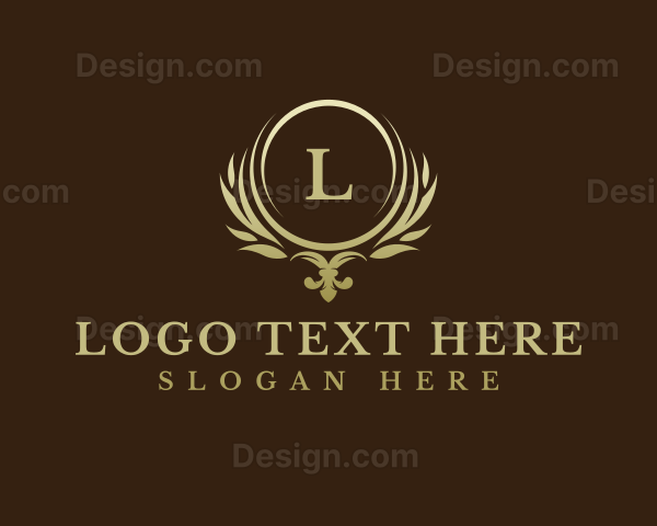 Luxury Ornament Leaves Logo