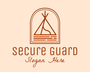 Camping Tent Site logo