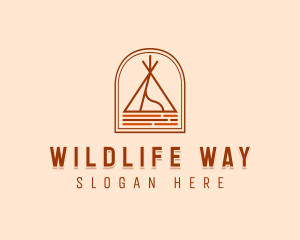 Camping Tent Site logo