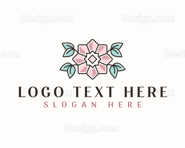 Floral Gem Crystal Logo